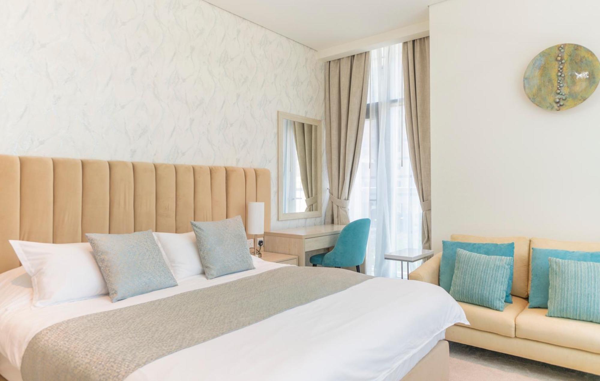 Studio With Private Beach Access At Palm Jumeirah Дубай Экстерьер фото
