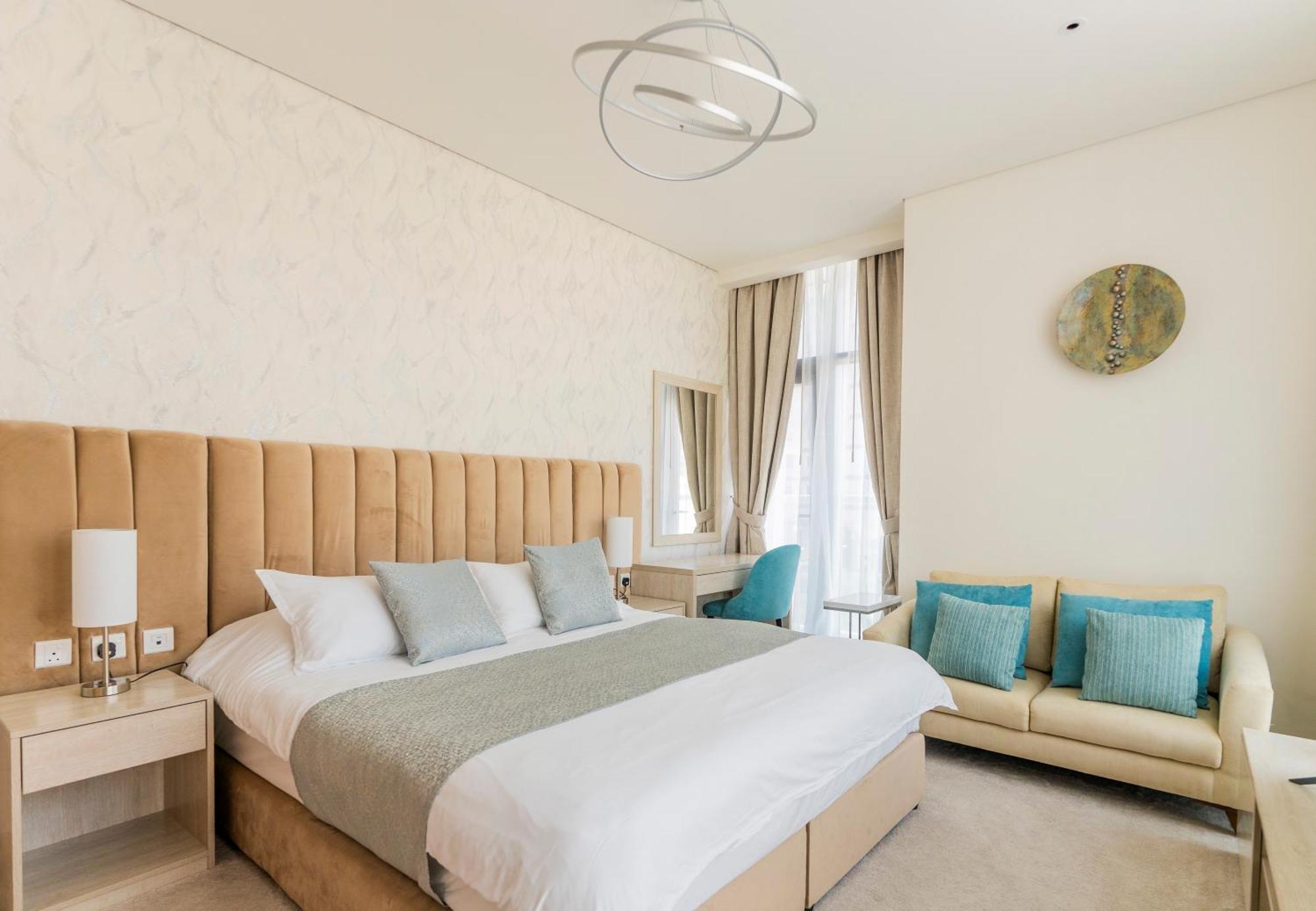 Studio With Private Beach Access At Palm Jumeirah Дубай Экстерьер фото